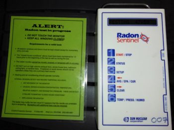 radon testing